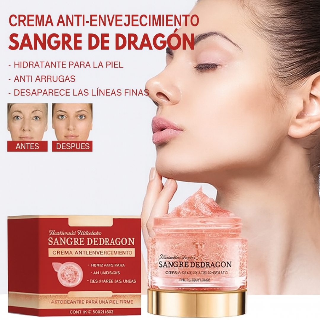 ¡Arrugas y manchas fuera en 15 días con Sangre de Dragón!