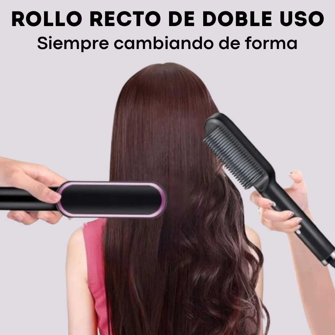 Cepillo Alisador 2 en 1 – Di Adiós al Frizz Ya