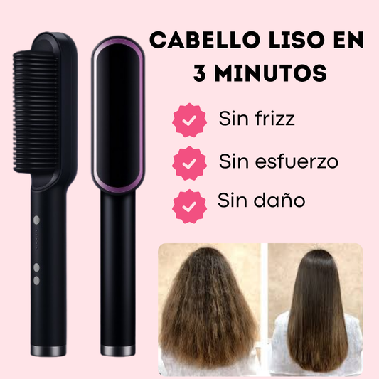 Cepillo Alisador 2 en 1 – Di Adiós al Frizz Ya